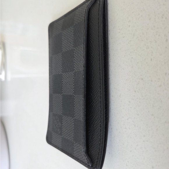 Louis Vuitton Graphite Checkered Card Holder - Picture 5 of 7